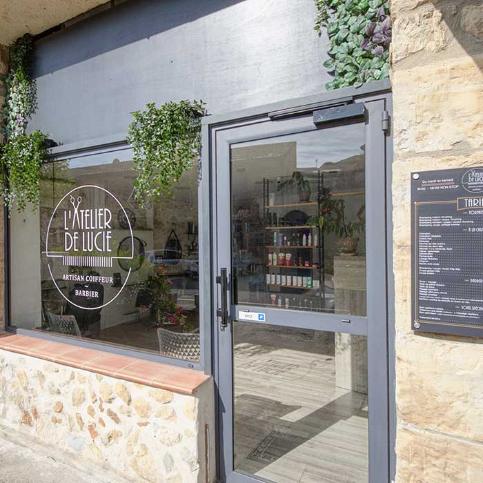 Salon coiffure barbier